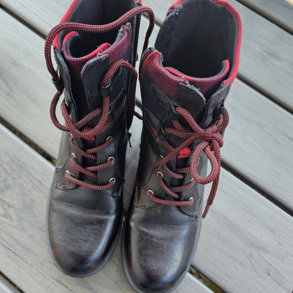 Baretraps Combat Boots Women Size 8M - Picture 3 of 7